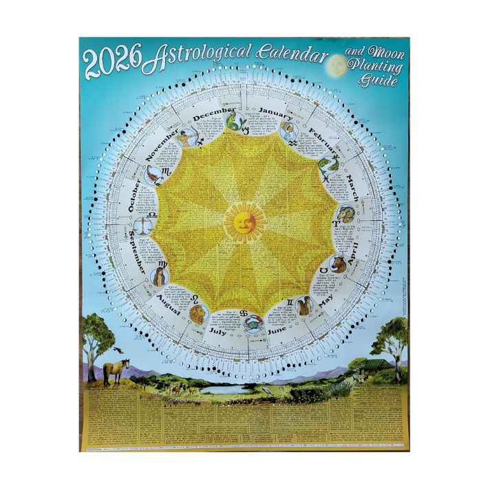 2026 Astrological Moon Planting calendar Enviromart Enviromart