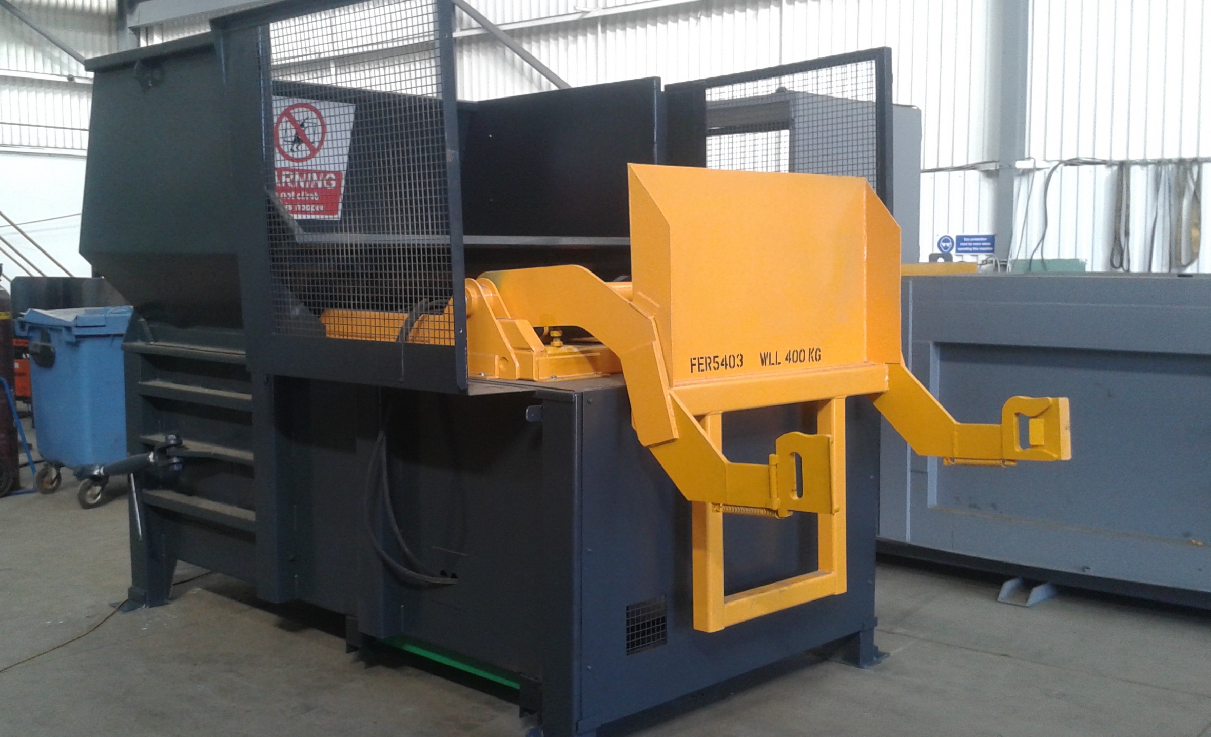 Compact 24.8Tonne Press Force Static Compactor 1100mm Opening