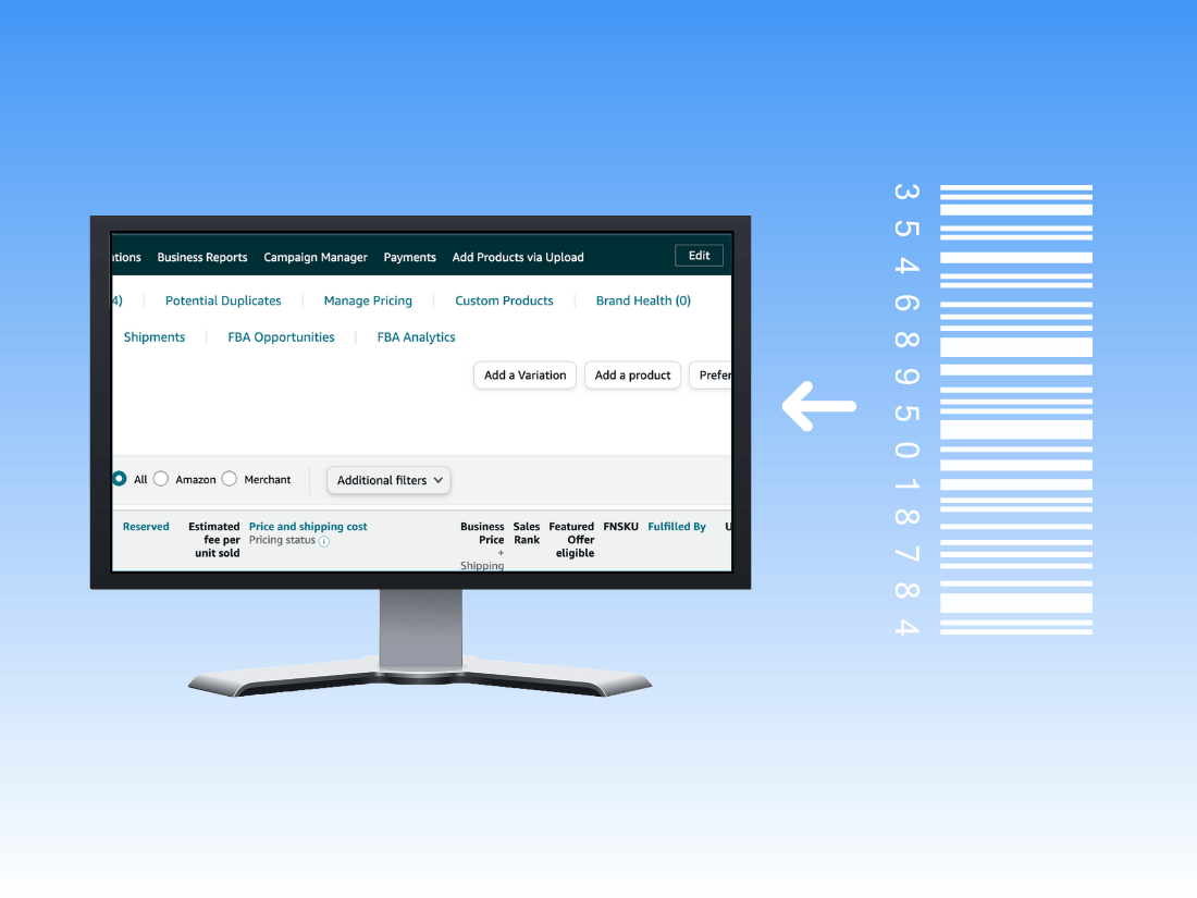 How to Create a New ASIN in Amazon Envision Horizons