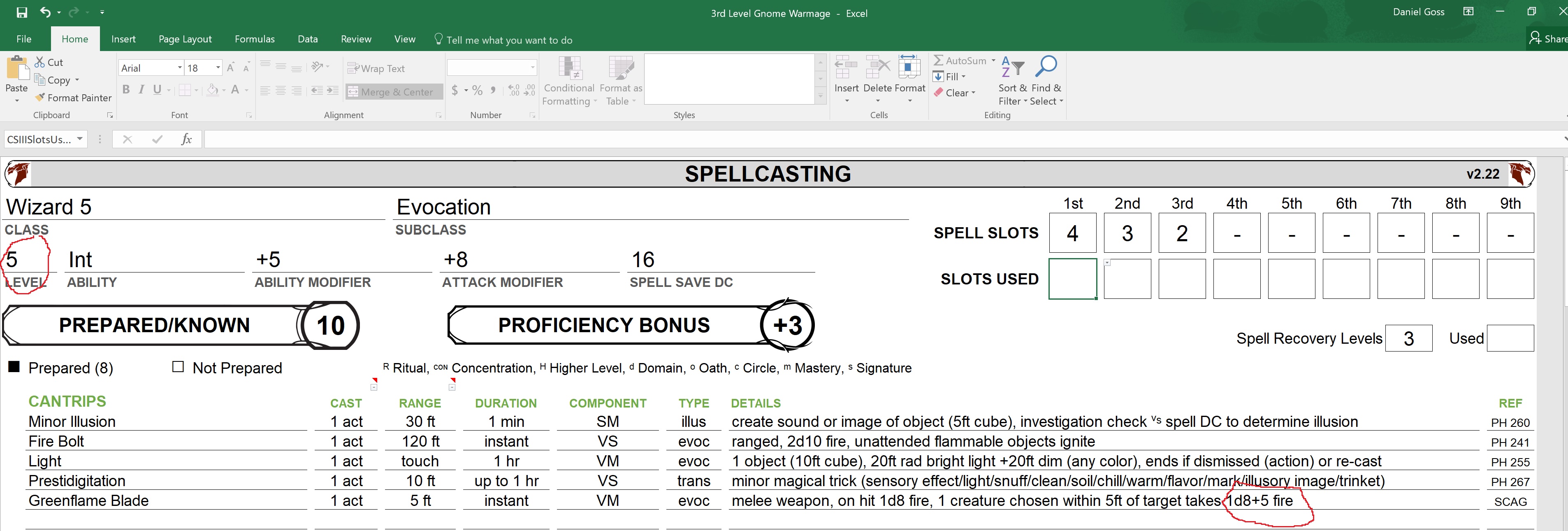 Spellcasting Ability Modifier 5e slidesharedocs