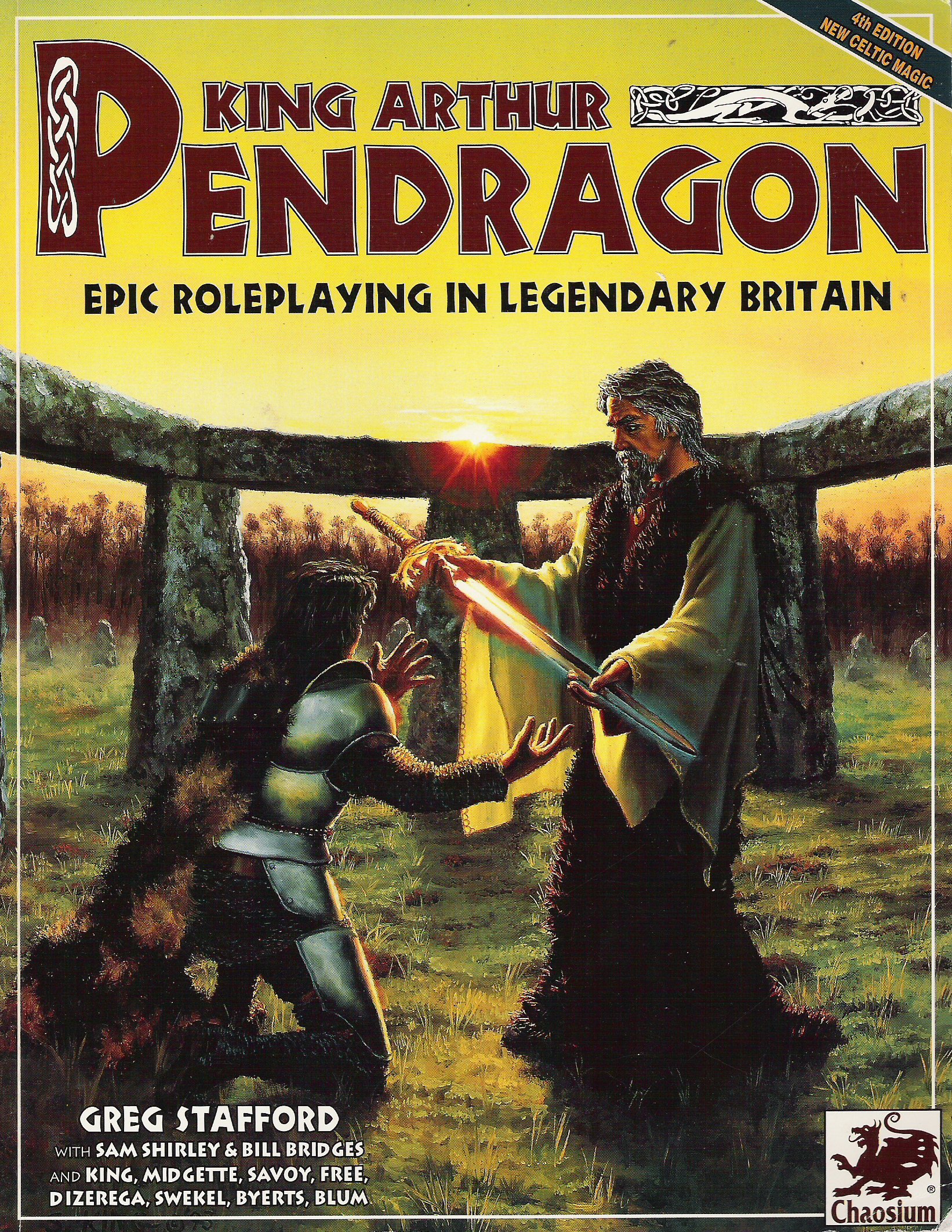 King Arthur Pendragon Returns To Chaosium EN World