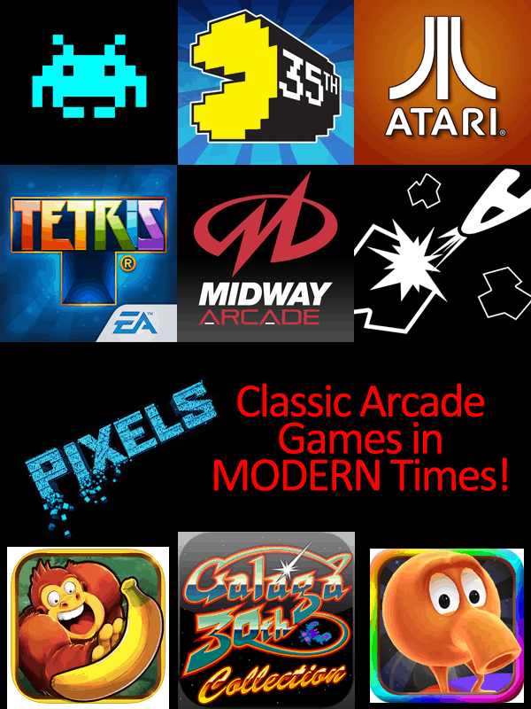 Video Games in Pixels Adam Sandler Bring Back the 80s!