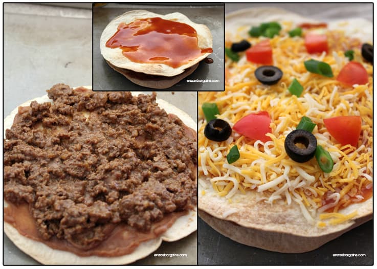 Mexican Pizza Recipe With Flour Tortillas Quick & Easy