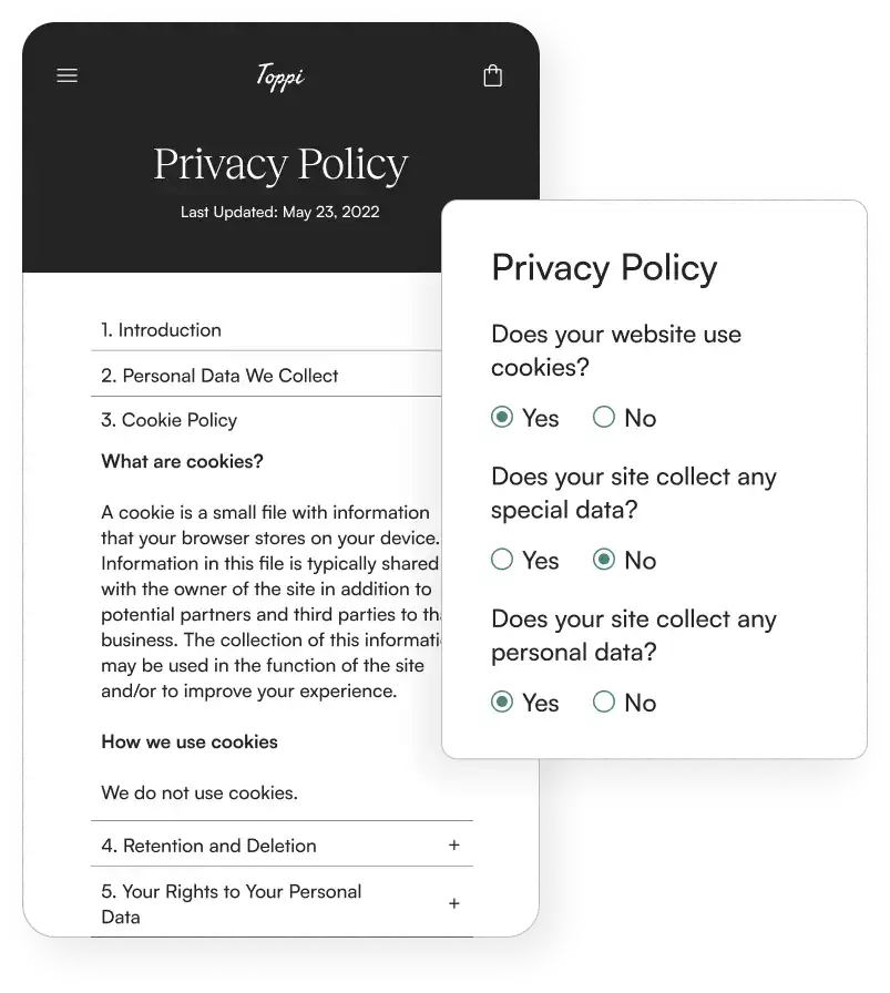Free Privacy Policy Generator for Websites, Apps & More! Enzuzo Free Privacy Policy Generator for Websites, Apps & More! Enzuzo