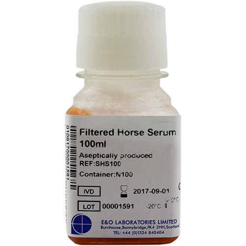 SHS Sterile Horse Serum E & O Laboratories Ltd