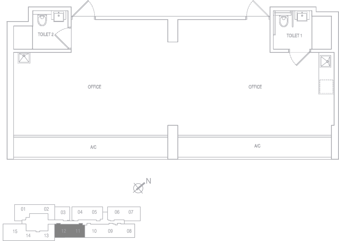 Eon Shenton Floor Plan Office F