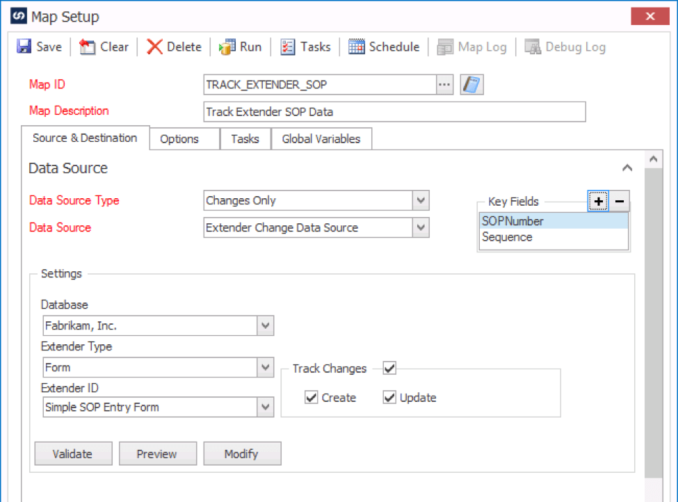 Use the SmartConnect Change Tracking Table as your Data Source eOne