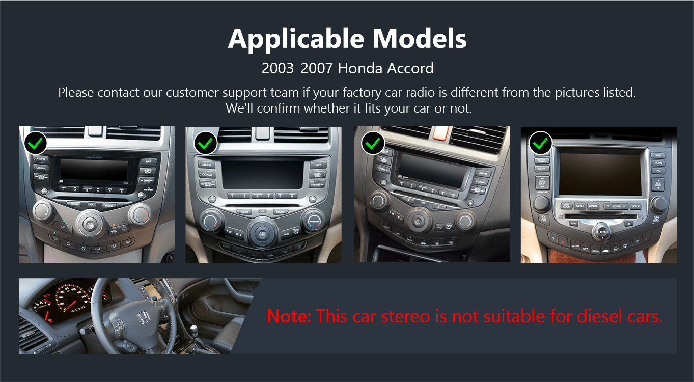 Honda Accord Android 10 Car Stereo & Head Unit Q76PRO