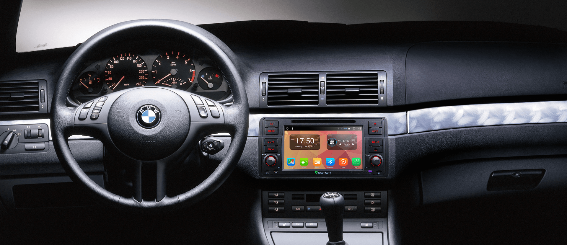 Eonon GA8150A BMWE46Android7.1OctaCore2GBRAMCarRadioGPS