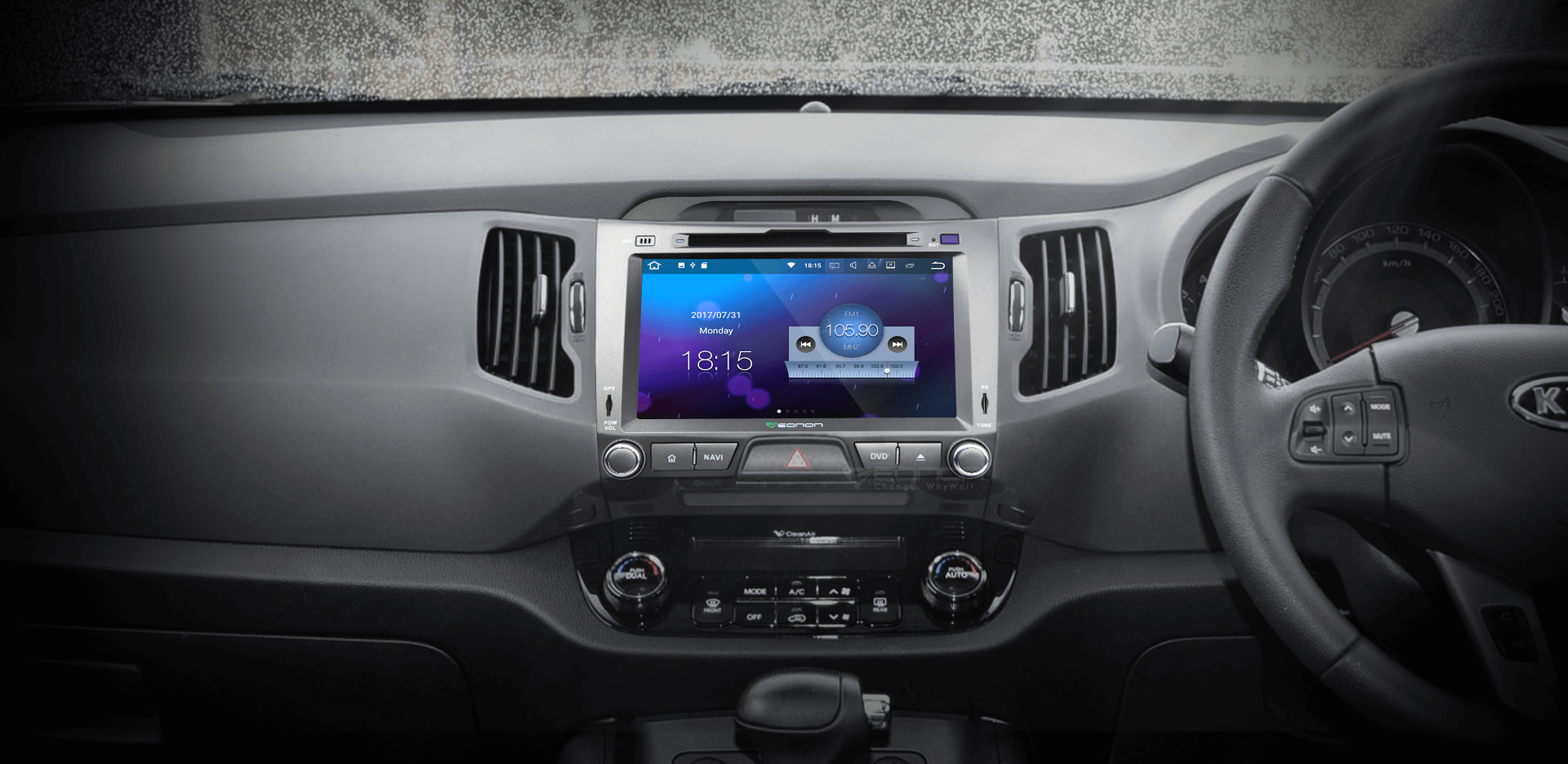 Eonon GA8200 KIA Sportage Series 3 Android 7.1 Car DVD Player In Dash