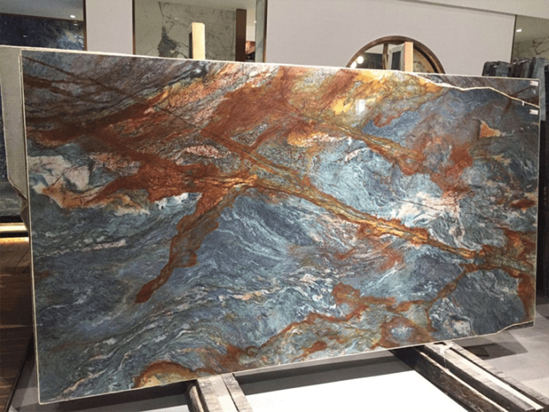 Van Gogh Quartzite Kitchen Countertops Slabs Tiles Price Eonyx Factory
