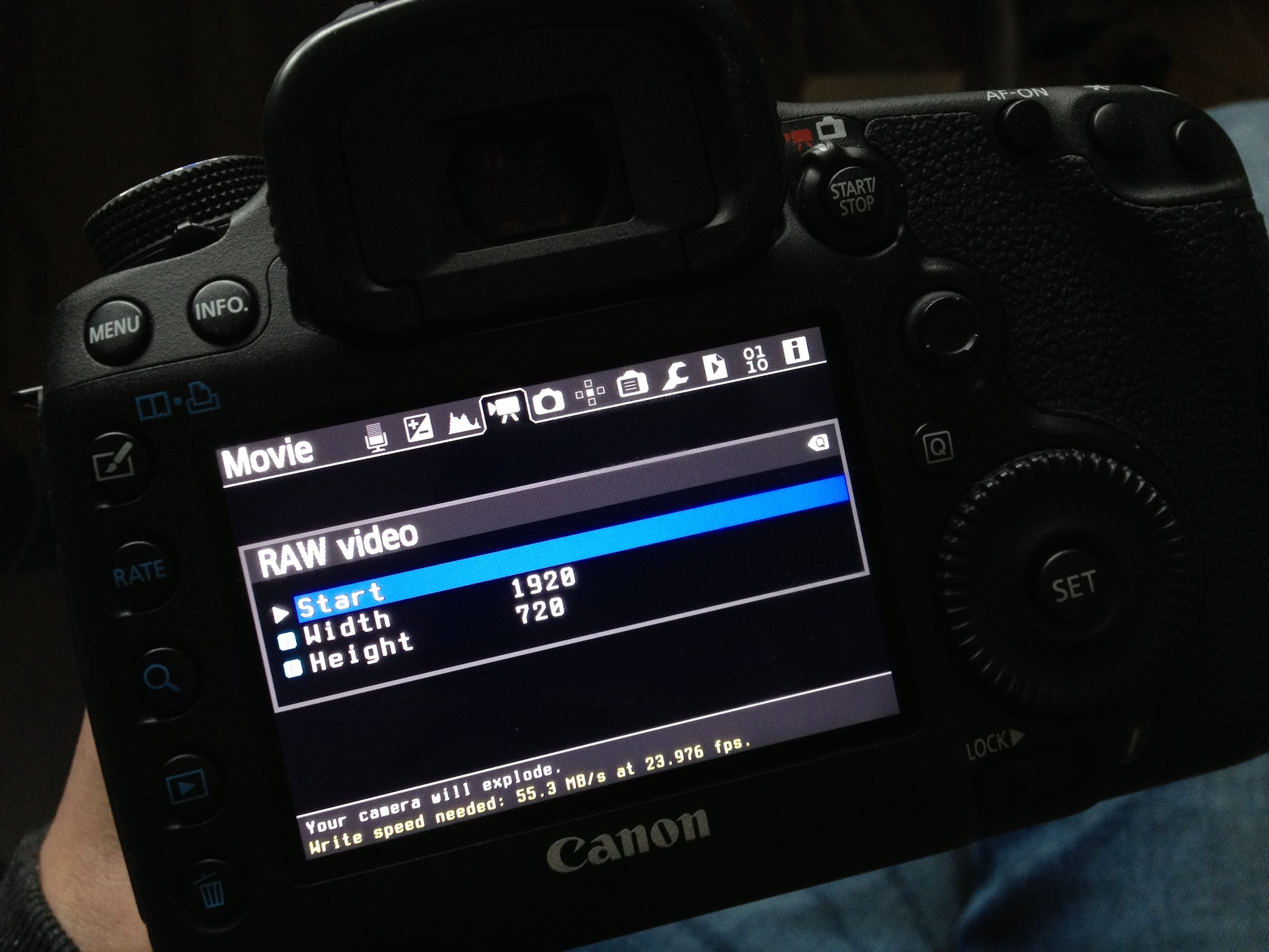 BIG NEWS Hands on with CONTINUOUS raw recording on Canon 5D Mark III