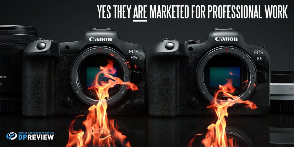 Opinion on DPReview's Canon EOS R5 overheating test in 4K