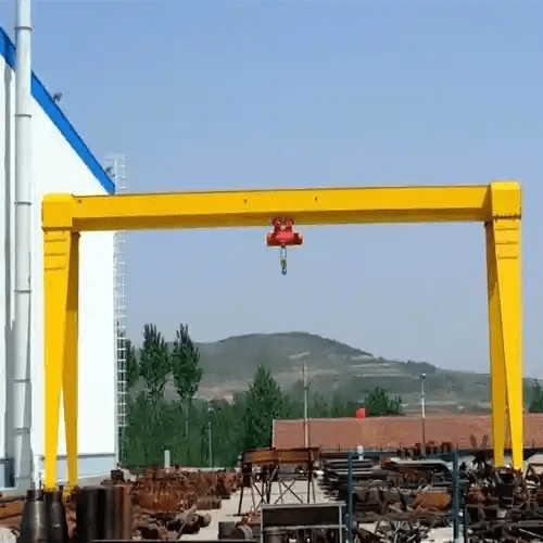 Outdoor Jib Crane, Freestanding Jib Crane for Outdoor Use Overhead Travelling Crane