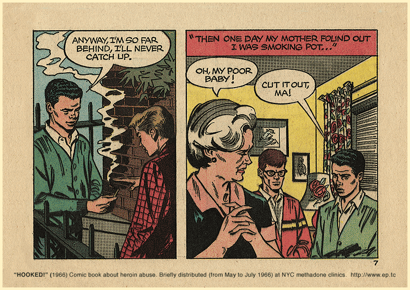 1966 HOOKED! Comic Book