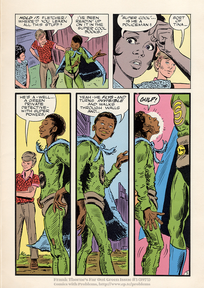 COMICS WITH PROBLEMS 66 The Four Days of FAR OUT GREEN