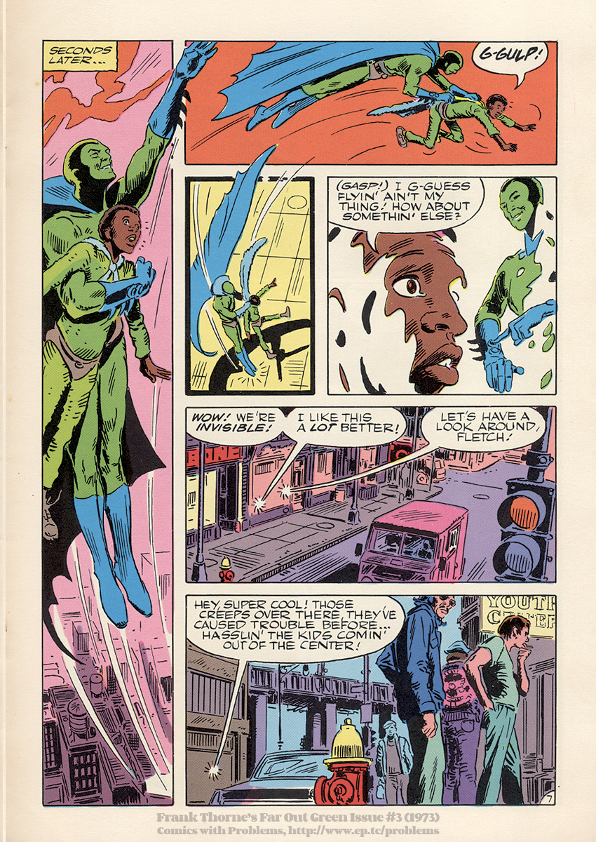 COMICS WITH PROBLEMS 66 The Four Days of FAR OUT GREEN