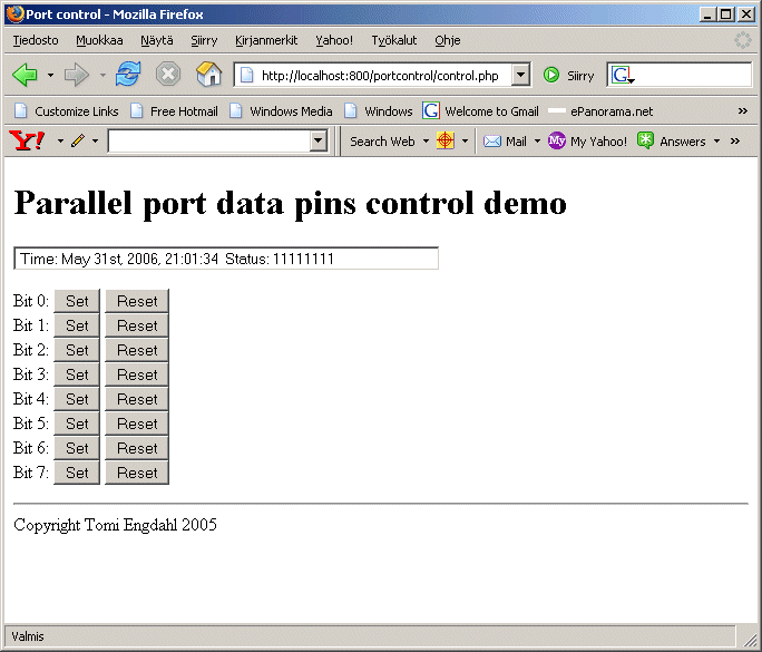 Software Serial Port Control free download programs