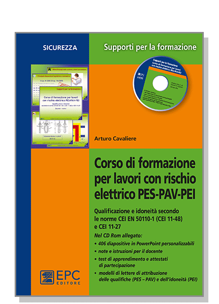 Libro - Corso Di Formazione Per Lavori Con Rischio Elettrico Pes-Pav-Pei | Epc Editore 600_x_433_png