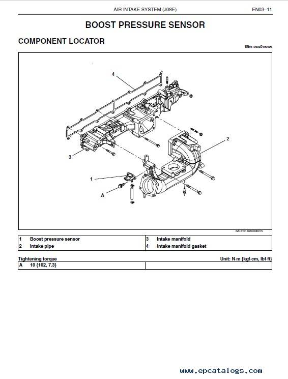 Download Hino J08EVB/VC Engine 2016 Manual