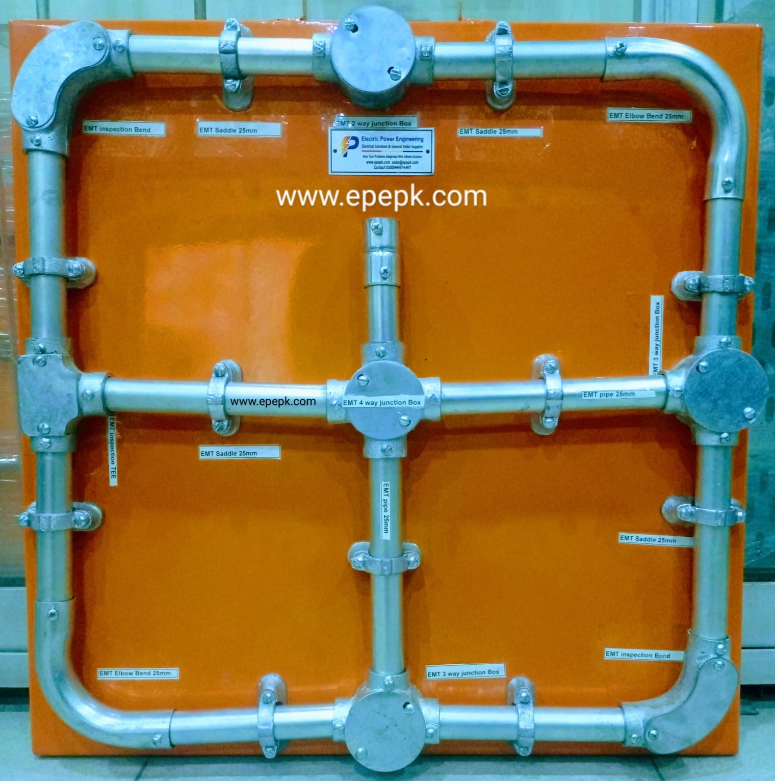 EMT Conduit Pipe and Fittings