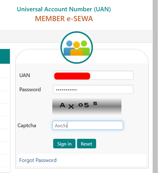 UAN Login Portal EPFO Member