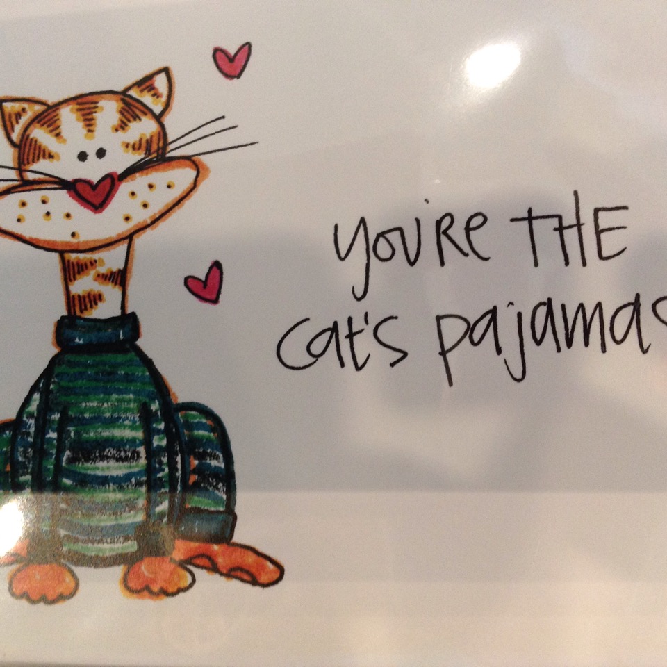 You’re The Cat’s Pajamas Ephemera Design