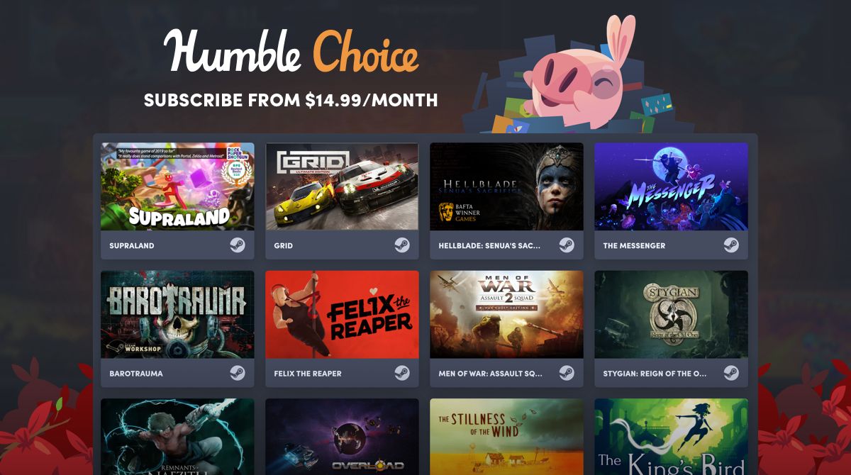 Humble Monthly Bundle Choice June 2020 Epic Bundle