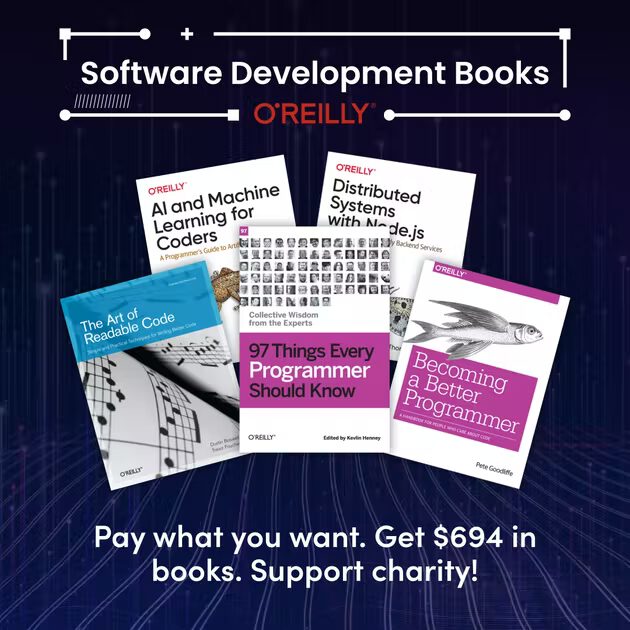 The O’Reilly Humble "Software Development Books" Bundle 2022 Epic Bundle