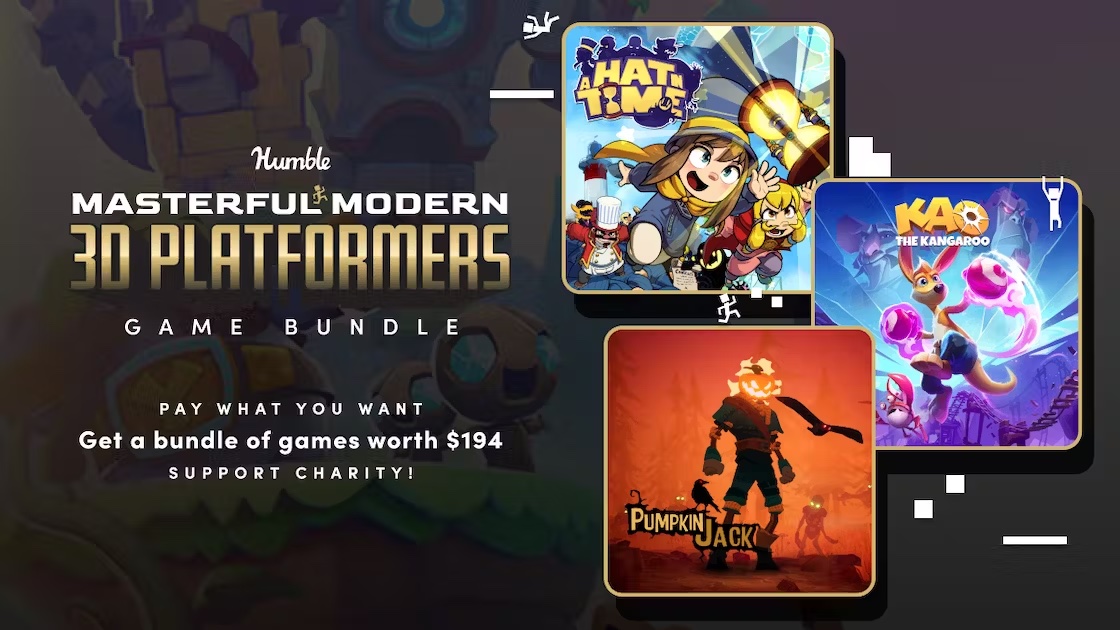 Humble Bundle "3D Platformers" STEAM Game Bundle Epic Bundle
