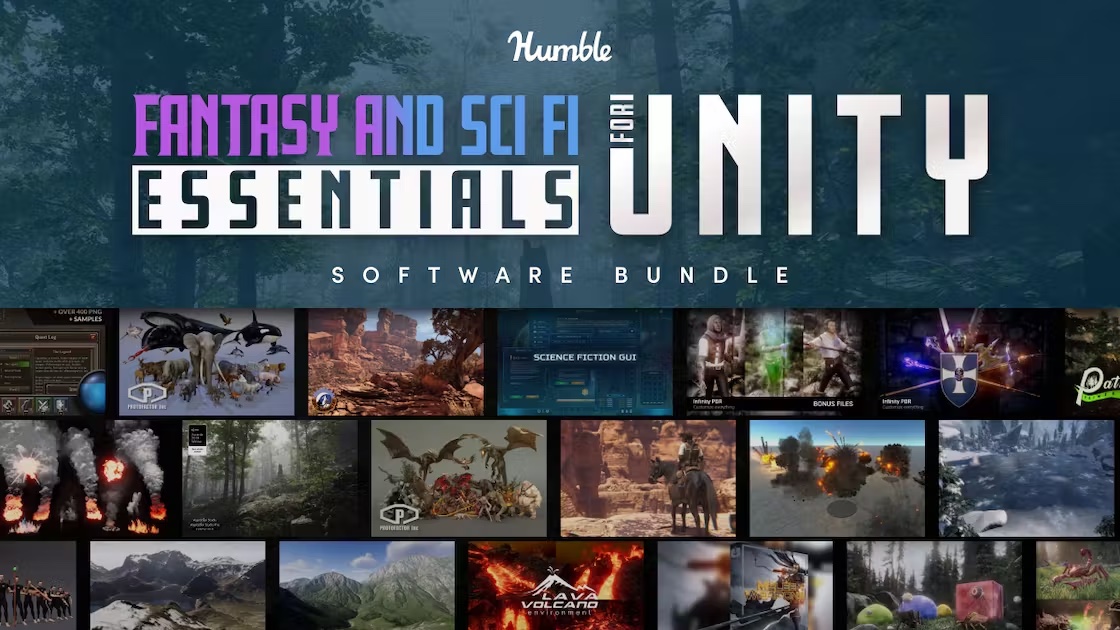 Humble Bundle "UNITY Fantasy & SciFi Essentials" Bundle Epic Bundle