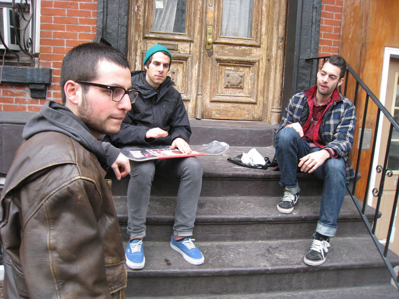 the gun rack in the magazine rack