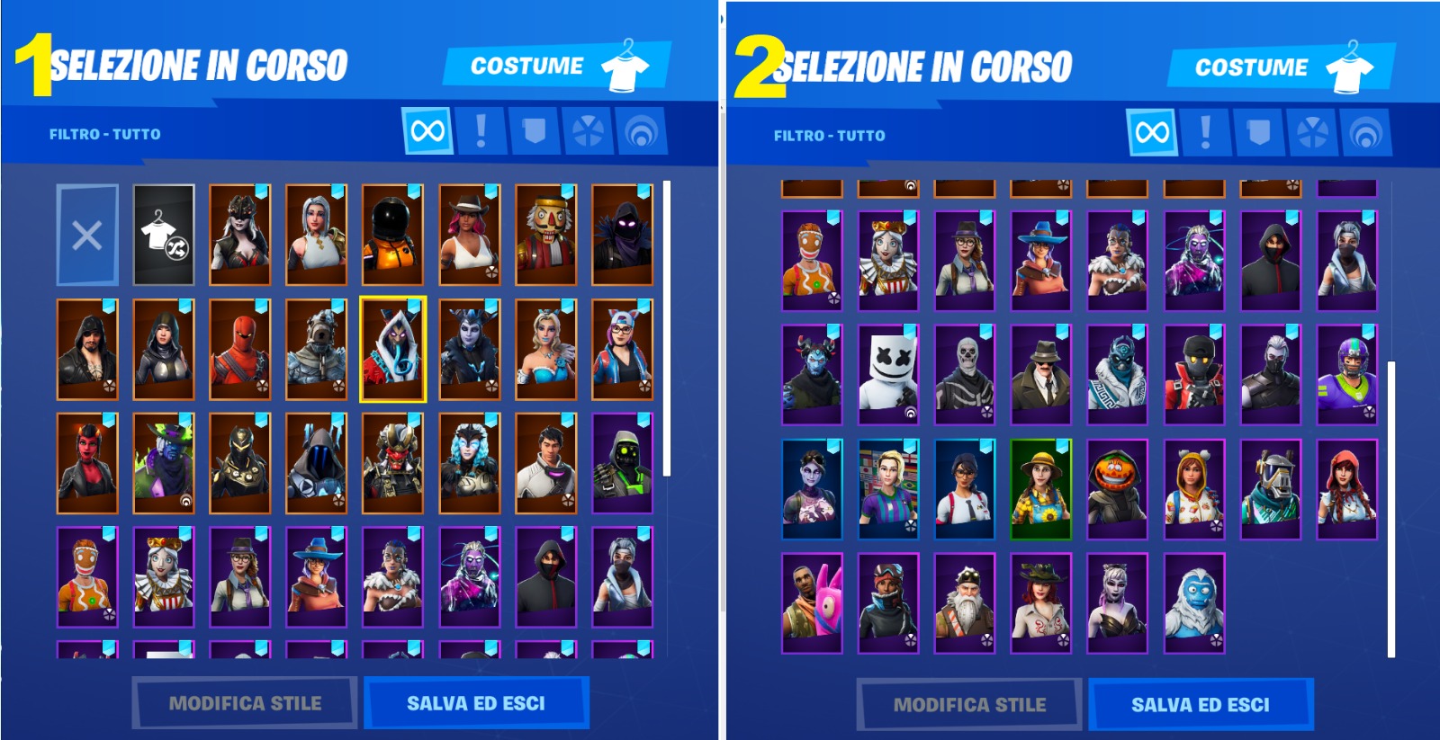 Selling Account Fortnite 50 skin FULL SET and exclusive skin galaxy