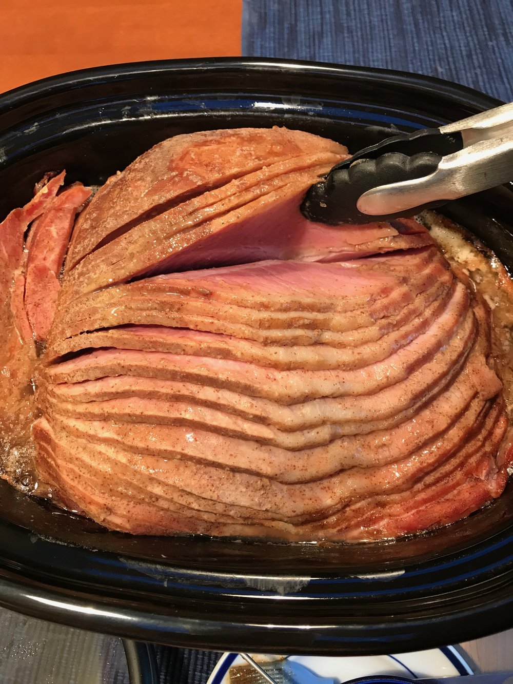 Slow Cooker Spiral Sliced Ham epicuricloud (Tina Verrelli)
