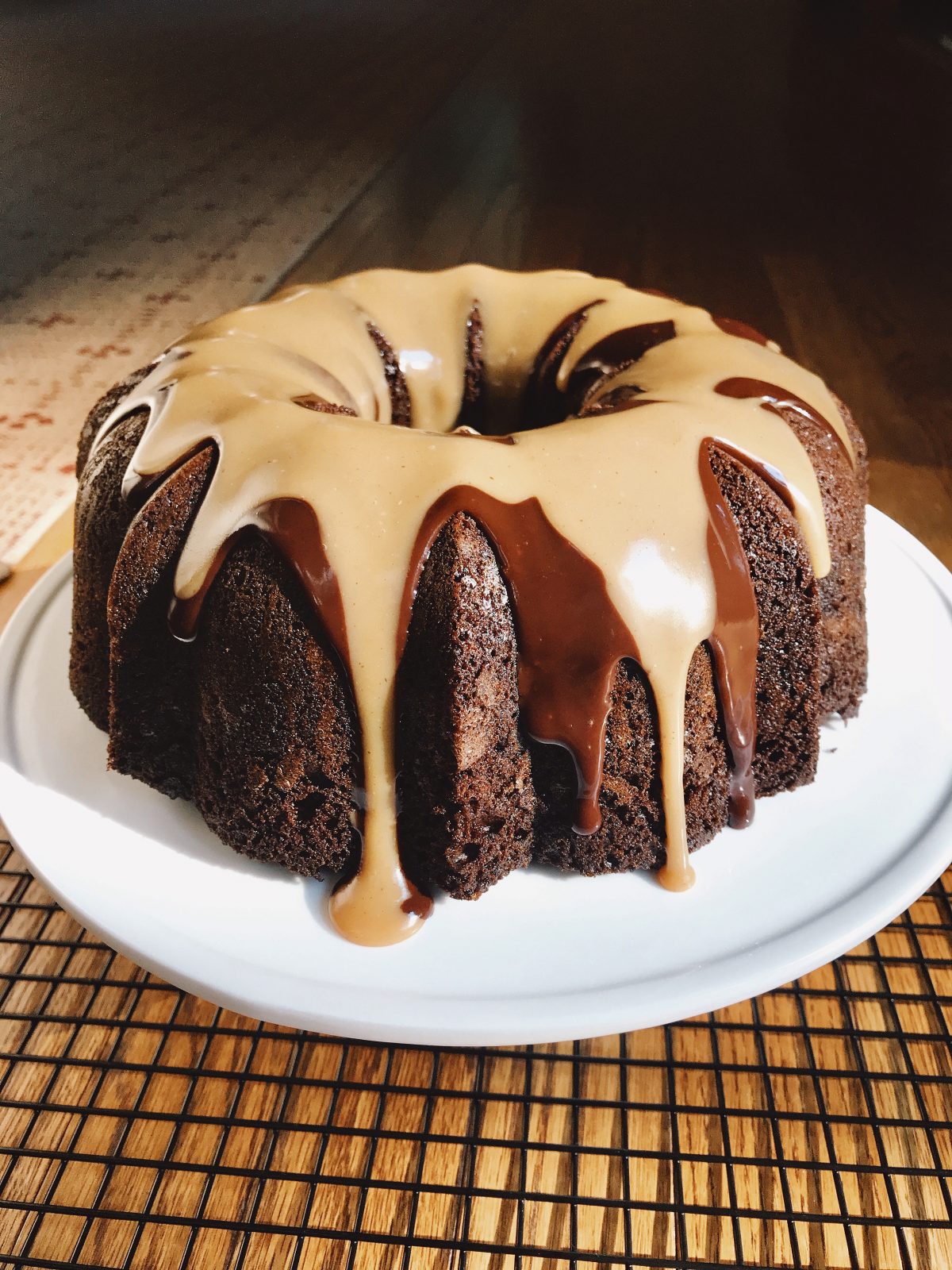 Peanut Butter Filled Chocolate Bundt Cake epicuricloud (Tina Verrelli)
