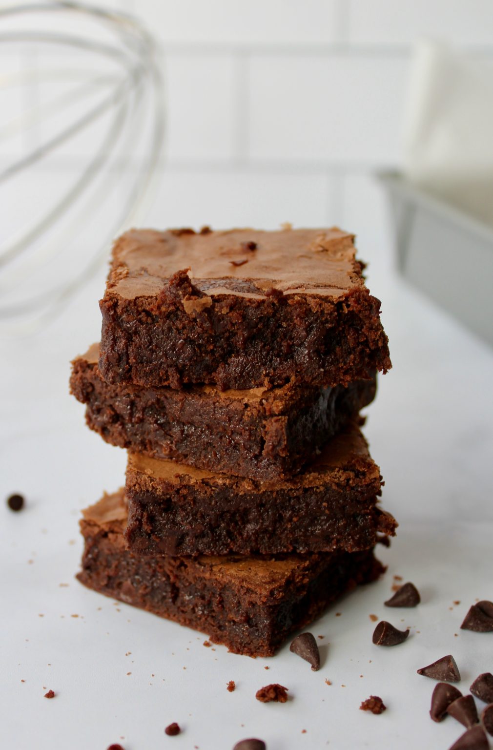Perfectly Fudgy Stand Mixer Brownies epicuricloud (Tina Verrelli)