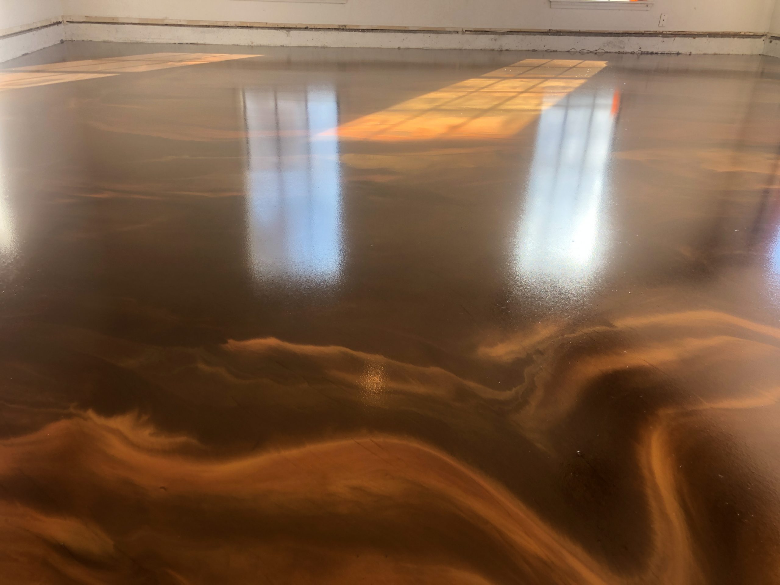 Satin FX Epoxy FX Metallic Flooring Satin Topcoat