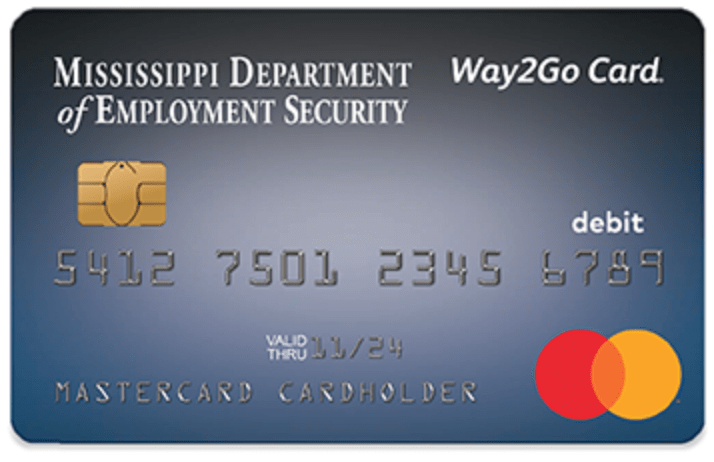 Mississippi Way2Go Card for Unemployment Eppicard Help