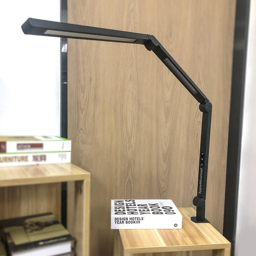 EppieAdvanced Architect Desk Light Dual Light Swing Arm, EppieAdvanced