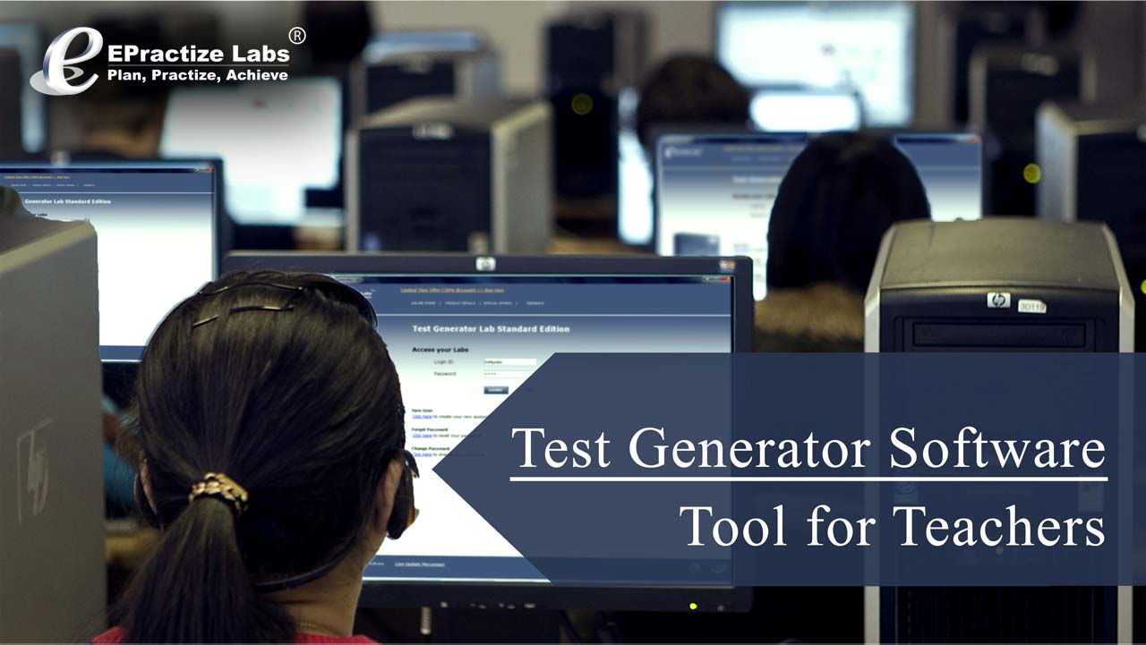 Test Generator Software tool for Teachers Test Generator Lab