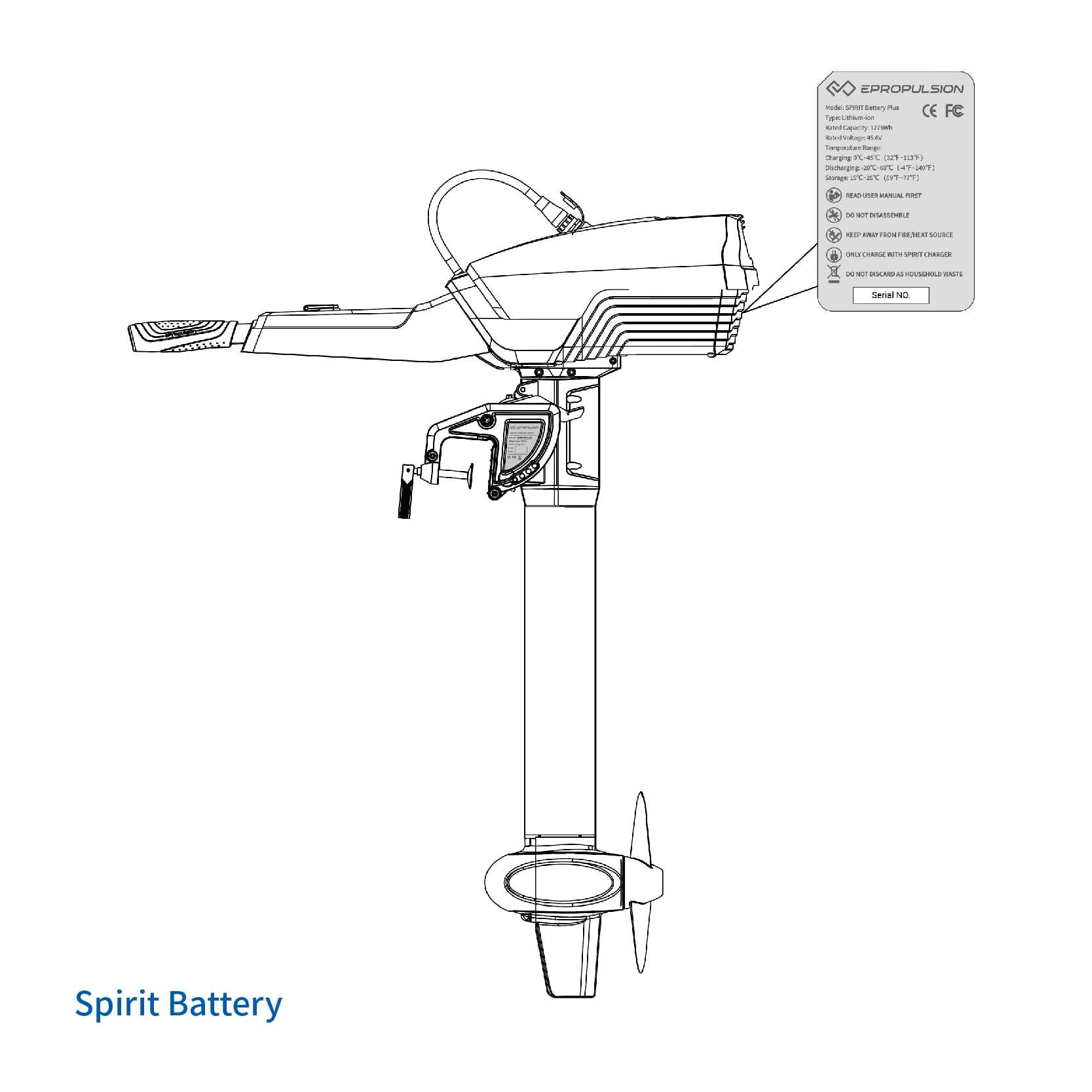 G102100｜Lithium Iron Phosphate Battery｜ePropulsion