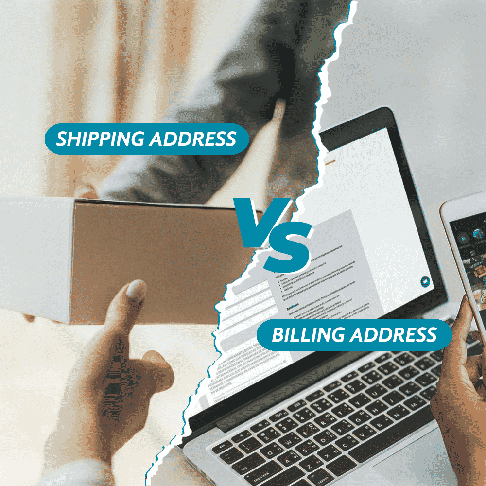 Billing address versus shipping address EPS