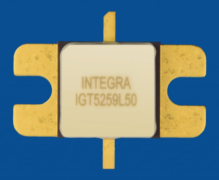 Fullymatched highpower GaN/SiC transistor delivers 50W at 56GHz