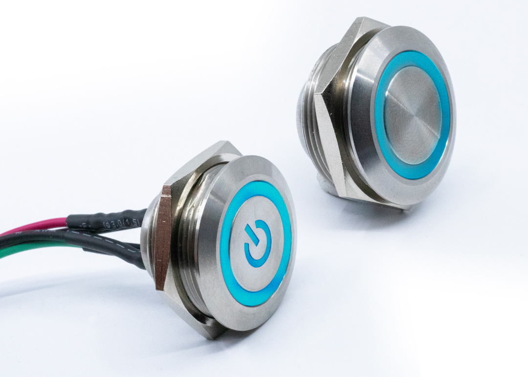 Anti-vandal switch has compact body depth - Electronic Products