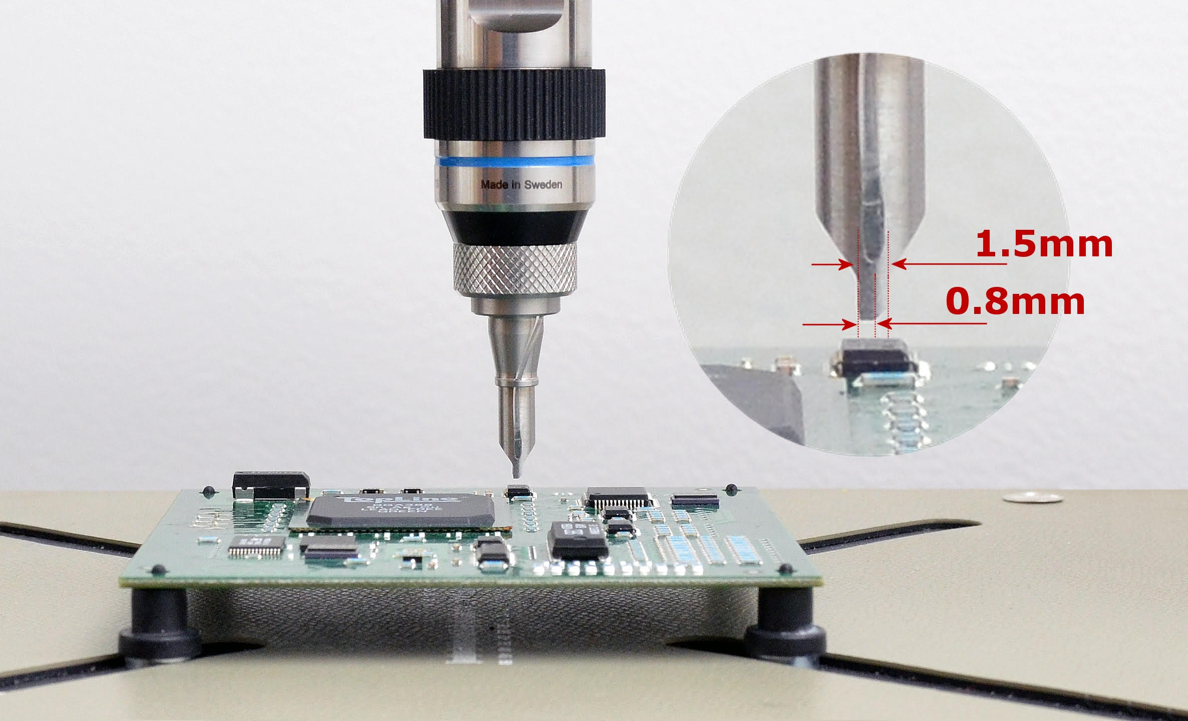 Optical BGA inspection probe delivers 27 smaller footprint