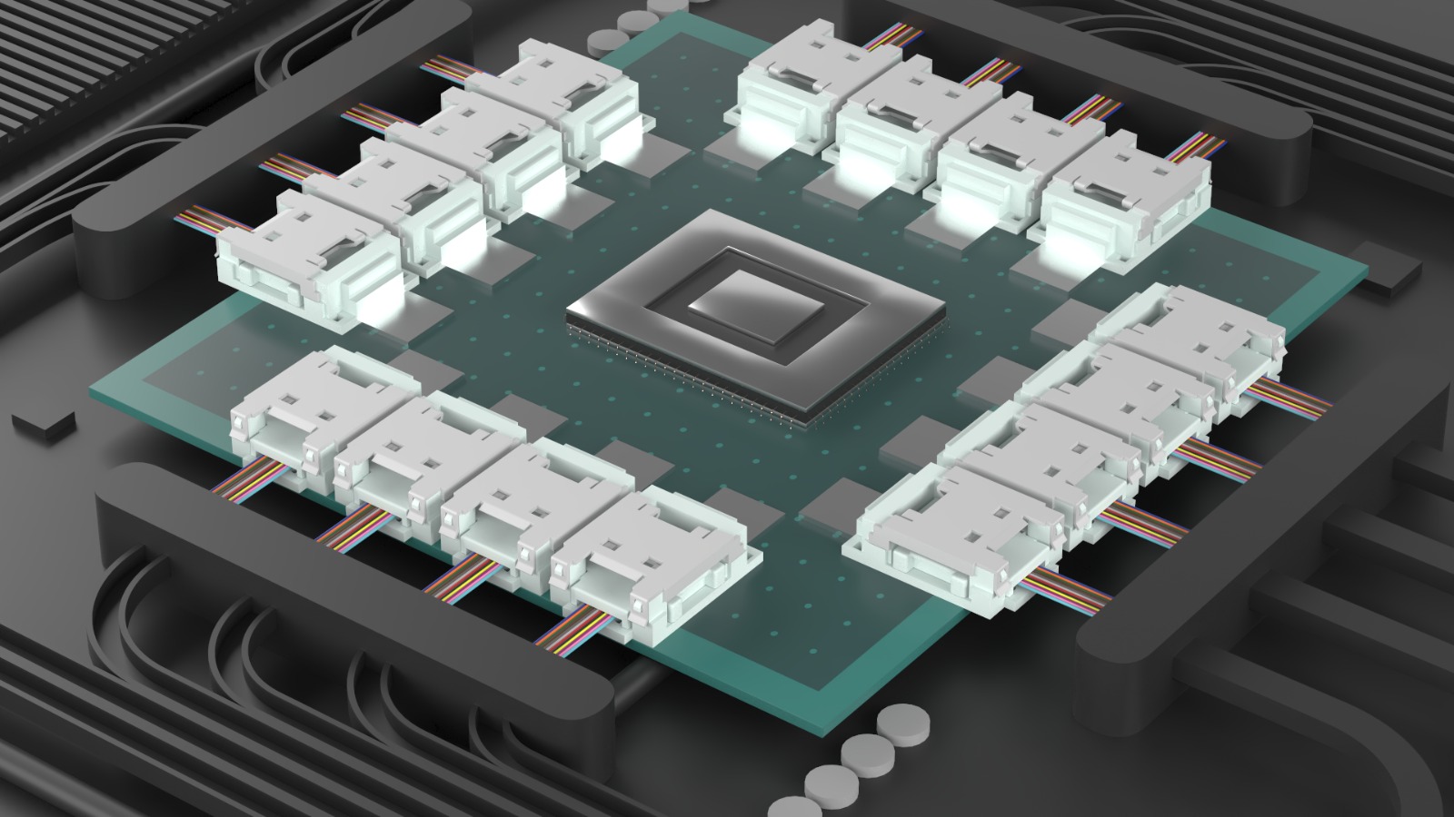 Detachable fiber interconnect serves silicon photonics Electronic