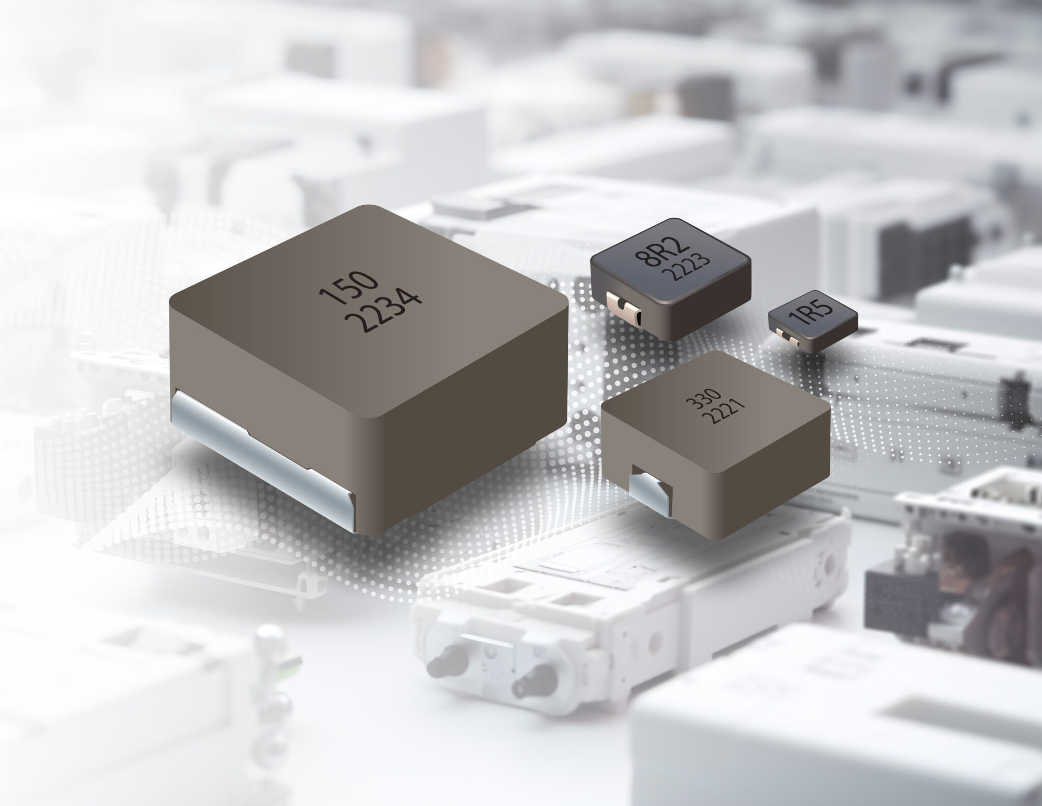 Shielded power inductors made with advanced powder cores Electronic