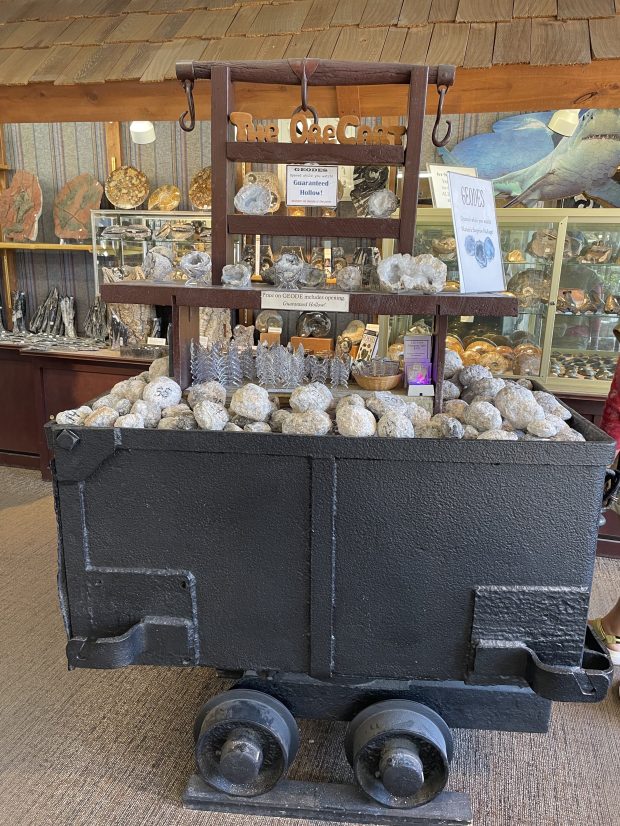 New owners of The Ore Cart Rock Shop carry on 50 year tradition Estes