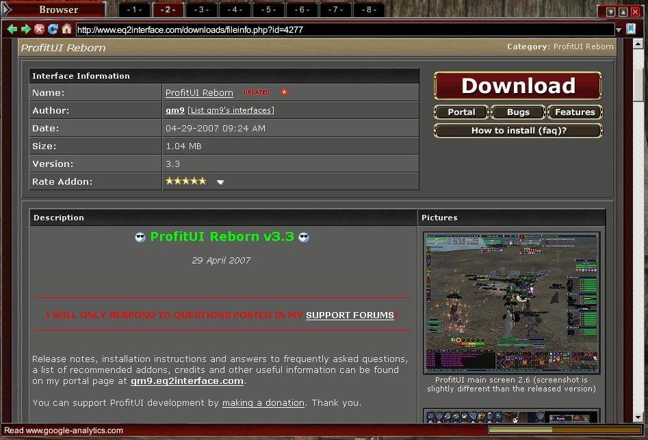 EQ2Interface ProfitUI Reborn ProfitUI Reborn