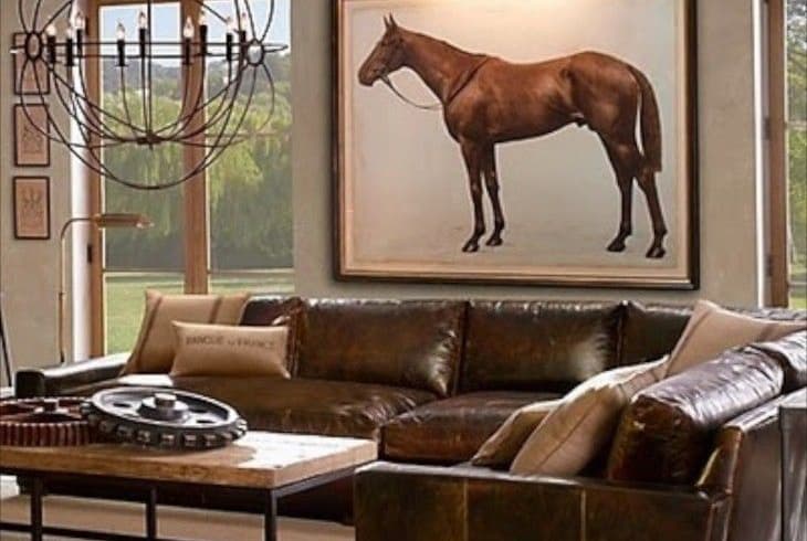 Equestrian Decor Featuring Restoration Hardware and One King's Lane